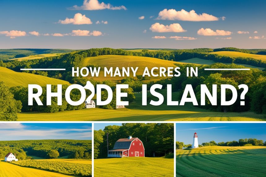 How Many Acres in Rhode Island?