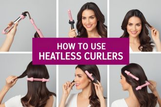 How to Use Heatless Curlers?