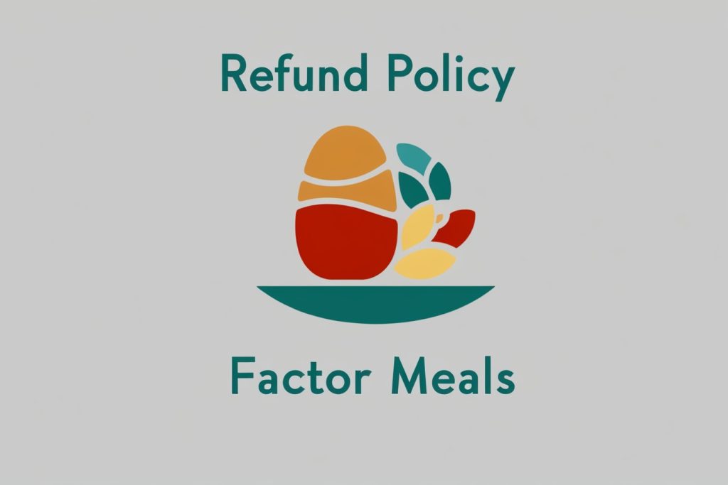 Refund Policy for Factor Meals